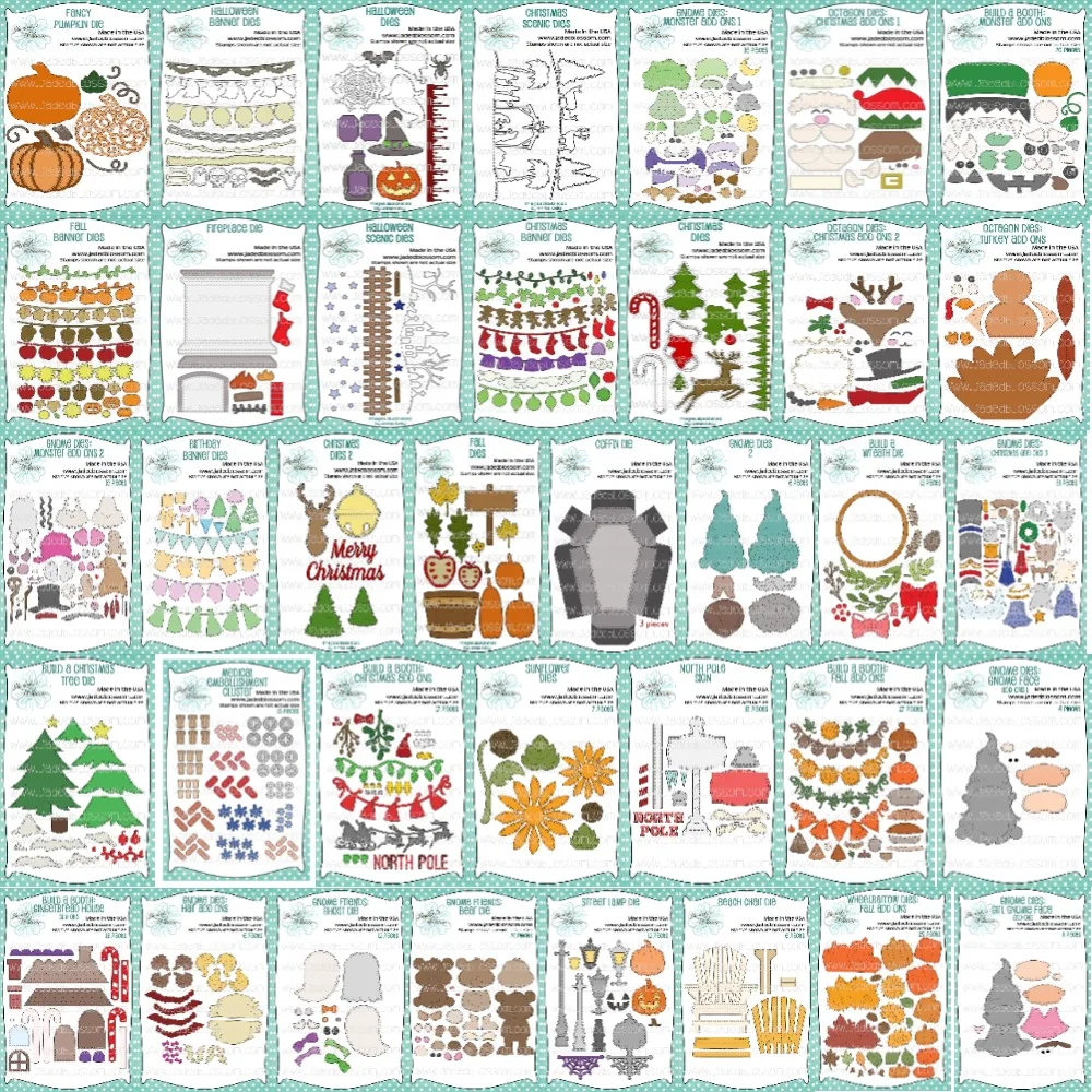 Большая распродажа рождественские металлические штампы для резки 2024 новые