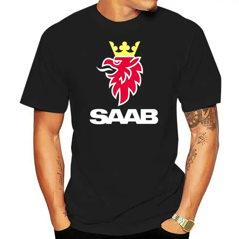 

SAAB Automobile Car Logo New T-Shirt Summer Mens Suitable Printed women tshirt