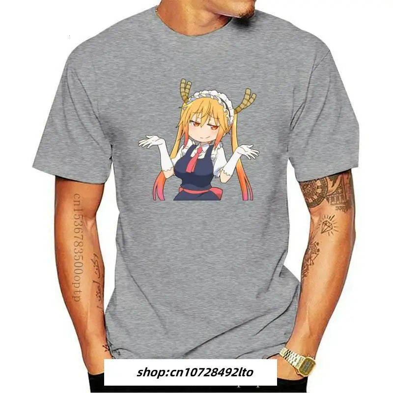 

Smug Tohru T Shirt Miss Kobayashi Dragon Maid Tohru Kanna Anime Smug