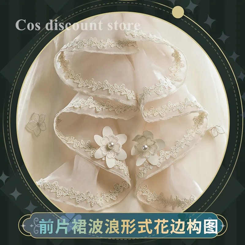 Новый костюм для косплея Eurydice маленьких девочек элегантное платье женщин и на