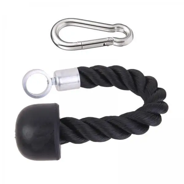

2xTricep Single Grip Pulley Cable Attachment Pull Down LAT Handle Black