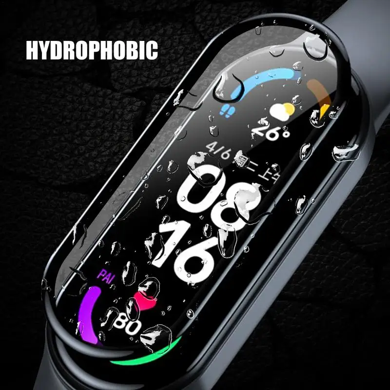 Защитная пленка для часов Защита экрана Xiao Mi7 полная изогнутая сменная умных