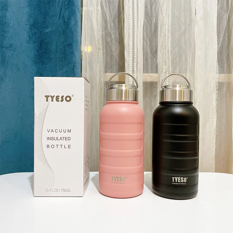 

270/360/750/1000ml Thermos Mug Portable Stainless Steel Water Bottle Vacuum Flask Insulated Tumbler Thermos Bottle High Capacity