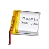 3 7v 700mah 802530 polymer lithium ion li ion battery for toy power bank gps mp3 mp4