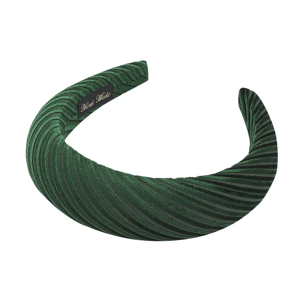 

solid Fashion Women Stripe Sponge Hairband female Hairpin Head Hair Clip Hoop Knot Hair Headband female Barrettes Decorate