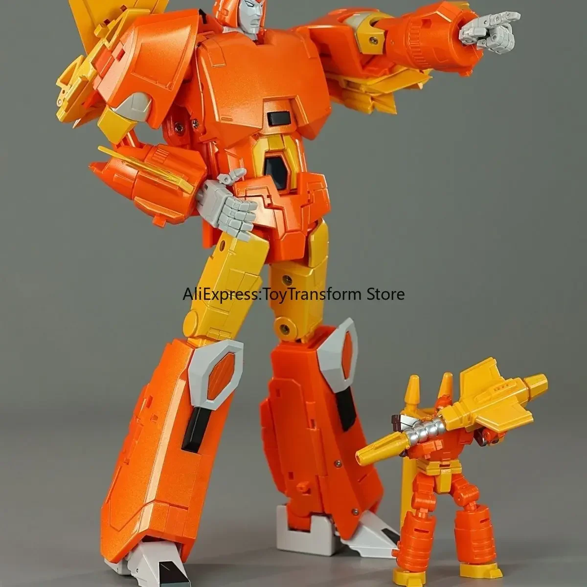 [В НАЛИЧИИ СЕЙ] MHZ TOYS Transformation MH-01 MH01C Orange Hurricane Cyclonus 2.0 KO MH-01B FT-29 Высококачественная
