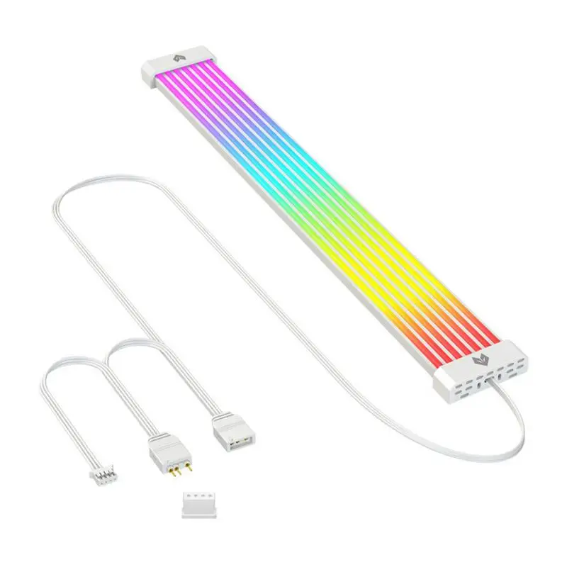 

Кабели питания ARGB, Удлинительный кабель для фотолампы, цветной гибкий неоновый кабель 8P/24pin для детской лампы AL300