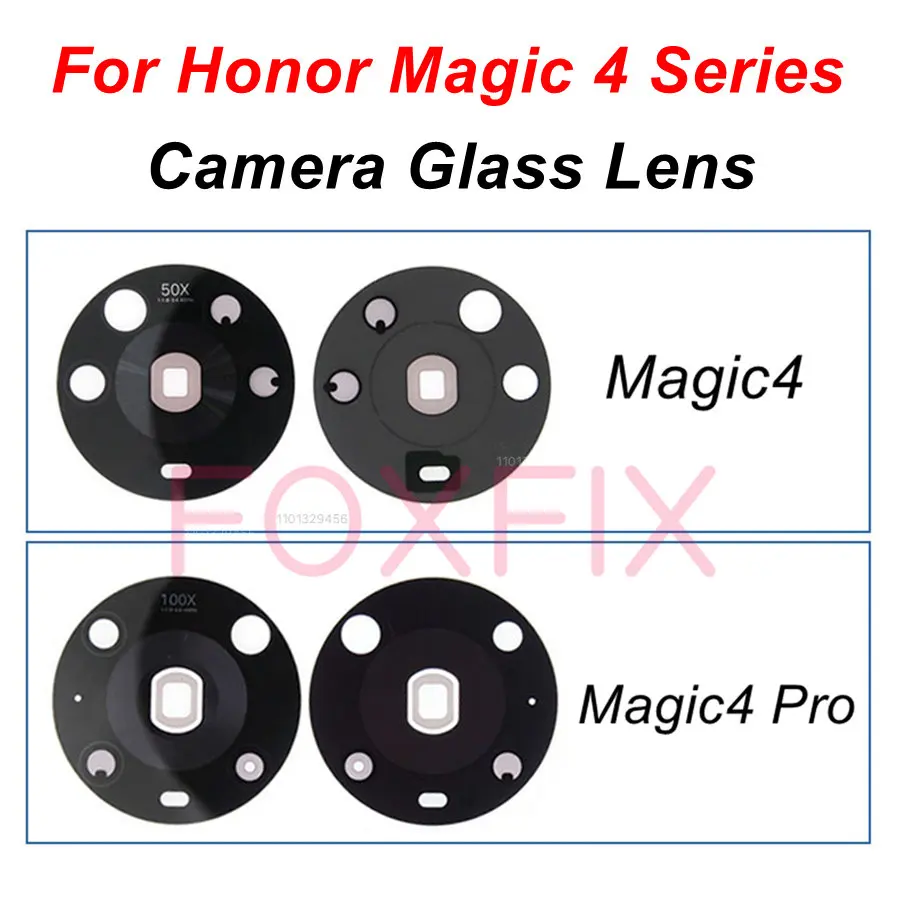 

Main Camera Glass For Huawei Honor Magic4 Pro Magic 4 Lite Rear Back Camera Lens Glass Cover Replacement With Adhesive Sticker