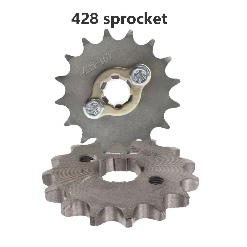 Внедорожная мотоциклетная Вертикальная маленькая цепная пластина двигателя 10-19