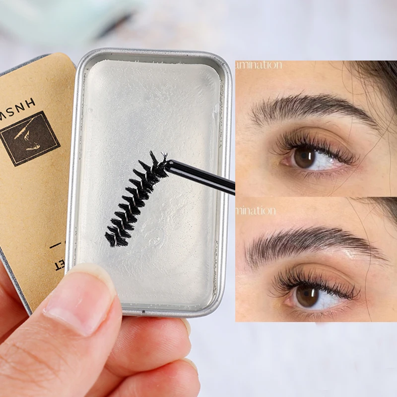 

1 шт. мыло для укладки бровей Триммер для воска пушистая перьевая водостойкая стойкая 3D помада для бровей Гель для настройки женские инструм...