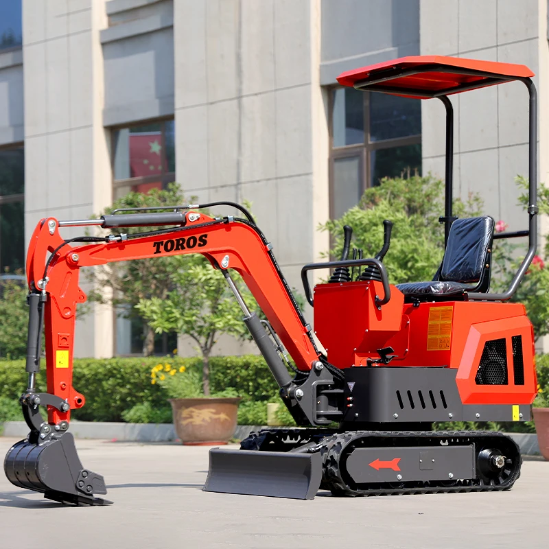 Оптовая продажа с завода мини-экскаватор на 1 тонну 2 тонны бытовой экскаватор