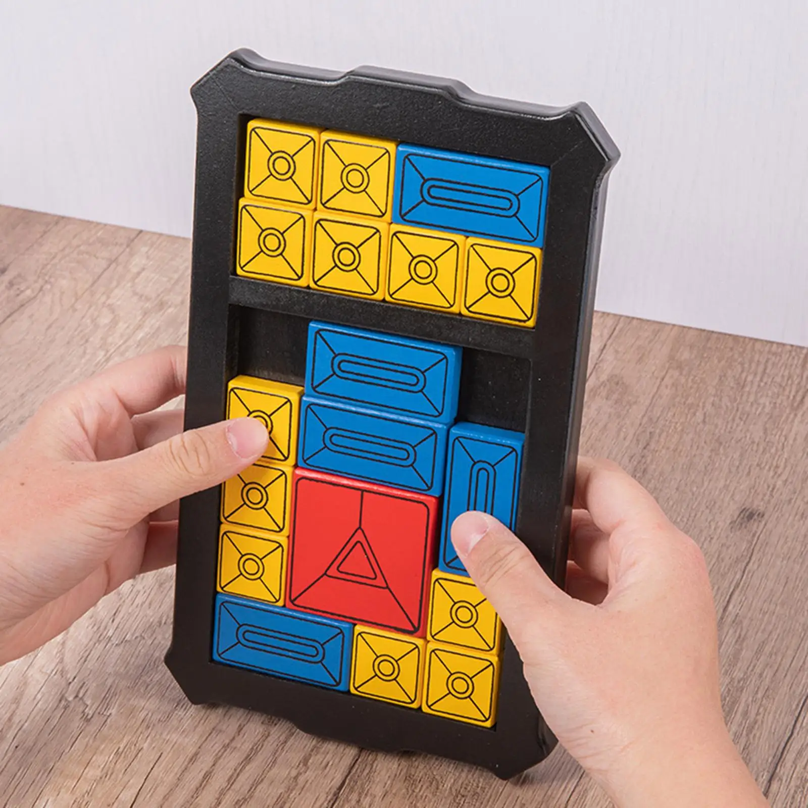 

Fun Huarong Road Sliding Puzzle Game Brain Teaser Intelligence Sensory