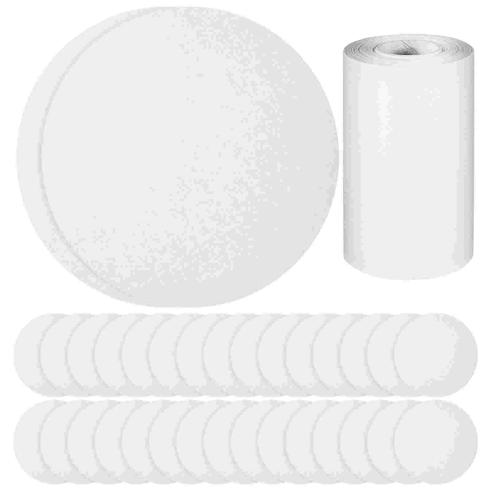 

1 Set Decorative Practical Round Paper Accessories Parchment Roll for Home Restaurant Kitchen