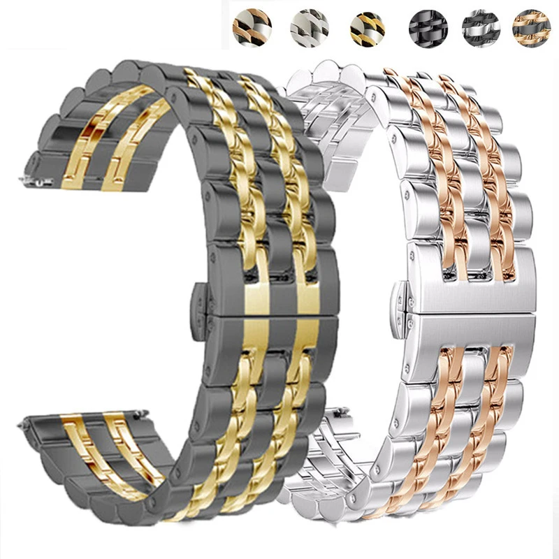 

Водонепроницаемый браслет из нержавеющей стали для Huawei Honor Magic Watch 246 мм GS PRO Dream, металлический ударопрочный ремешок высокого качества