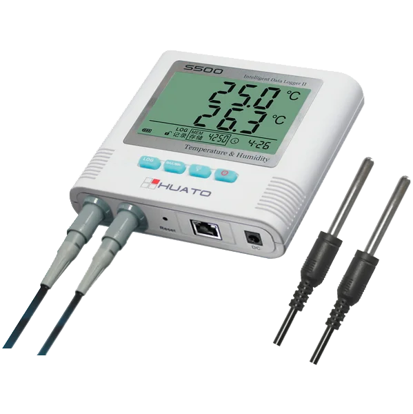 

Регистратор данных с датчиком температуры и влажности Tcpip Lan