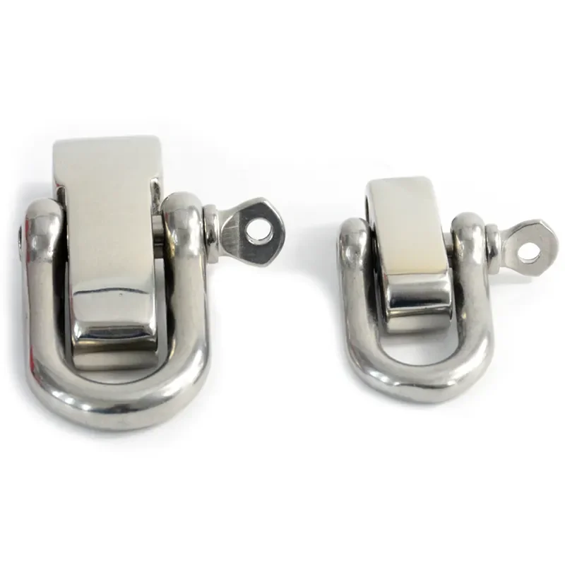 

adjustable stainless steel d shackle paracord shackle