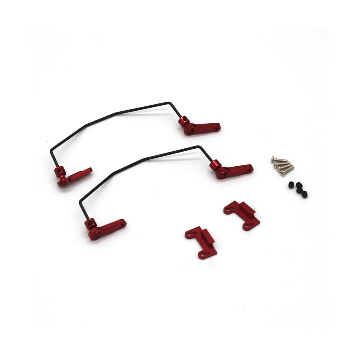 

Metal Sway Bar Kit for Wltoys 144001 144002 144010 124007 124016 124017 124018 124019 RC Car Upgrade Parts,1