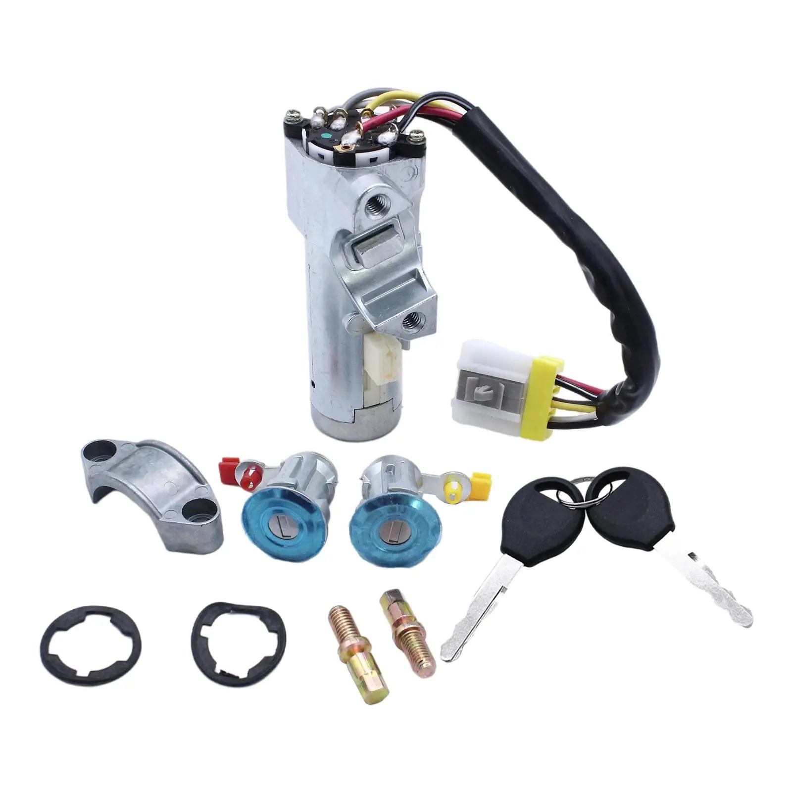 Выключатель зажигания двери с набором замков для ключа подходящий D22 1997-06 Auto