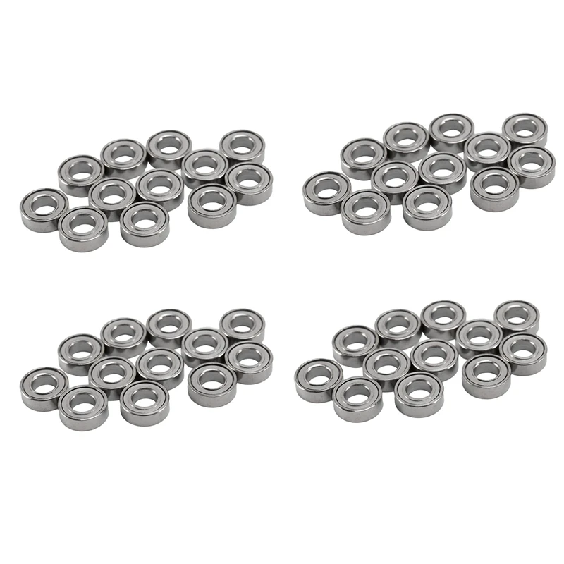 

48 шт., стальной подшипник 3x6x2 мм для WPL C14 C24 C34 C44 MN D90 MN-90 MN99S, запчасти для радиоуправляемых автомобилей, обновленные аксессуары