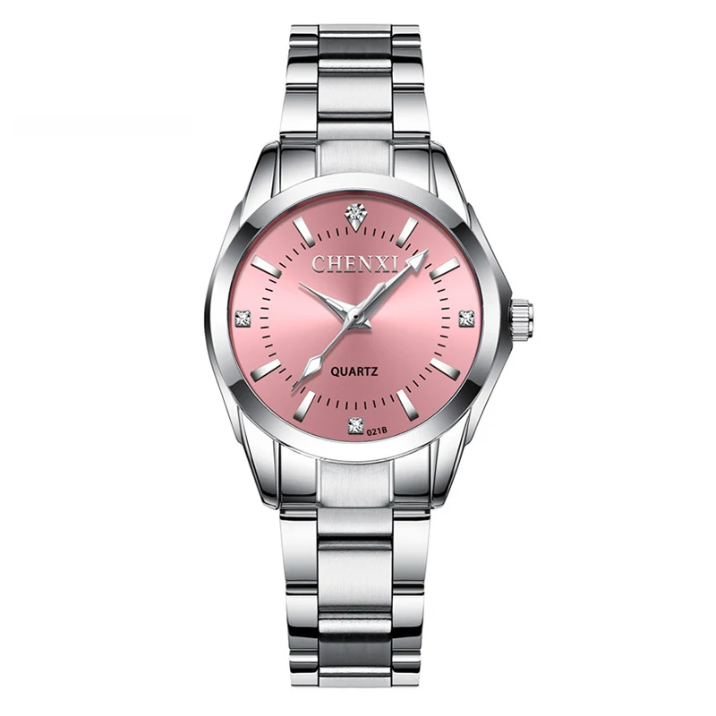 

2022 6 Mode Kleuren Merk Relogio Luxe Vrouwen Casual Horloges Waterdicht Horloge Vrouwen Fashion Dress Dame Strass Horloge