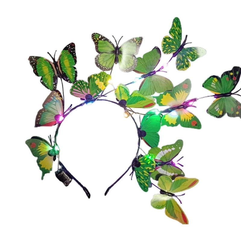 

Luminous Hair Hoop Glowing Headband Art Crafts Festival Party Cosplay