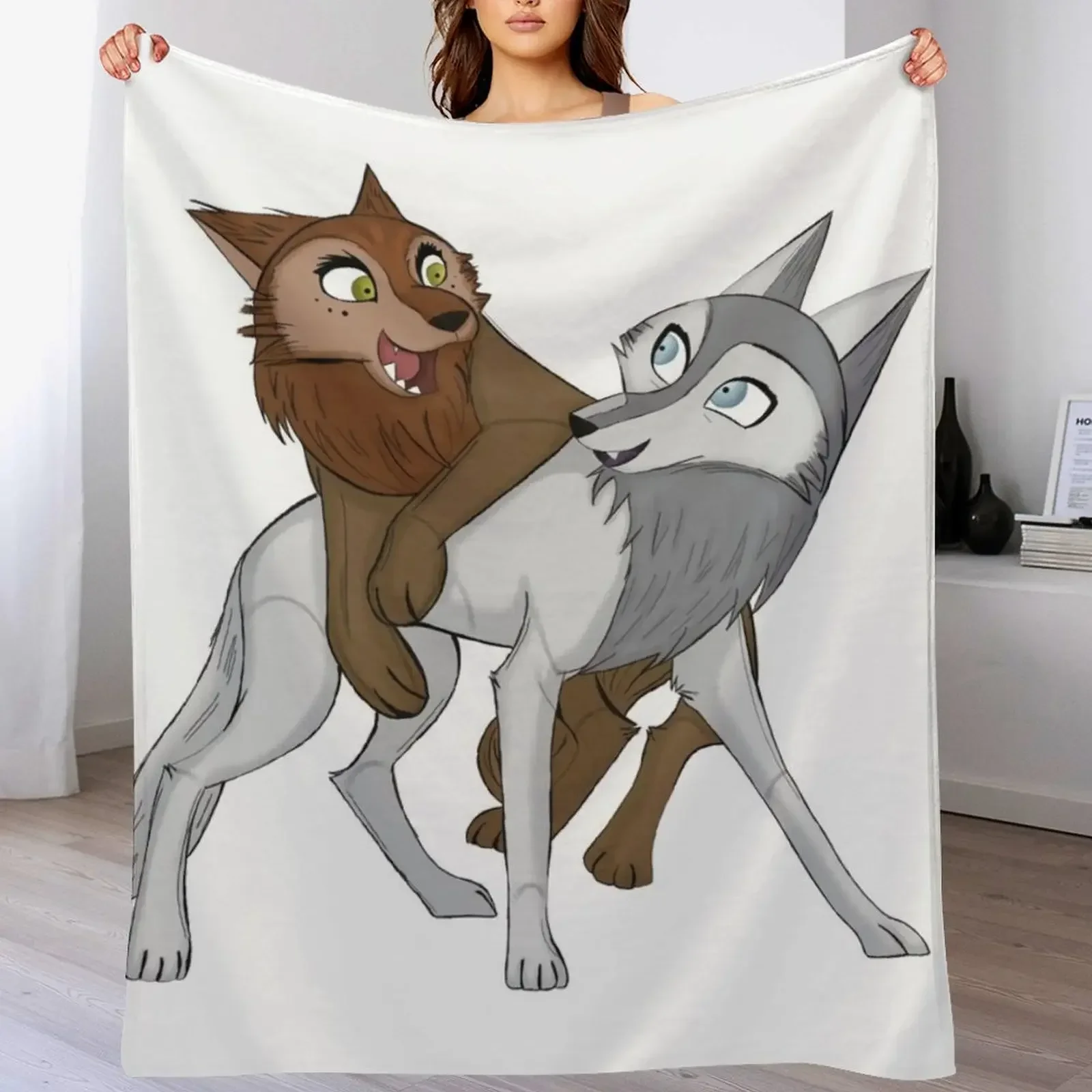 Одеяло Robyn &amp Mebh-Wolfwalkers Рождественское украшение тяжелый сон пляжные