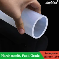 1m food grade clear transparent silicone rubber hose 1 2 3 4 5 6 7 8 9 10 11 12 14 16 18 25 32 50mm o d flexible silicone tube