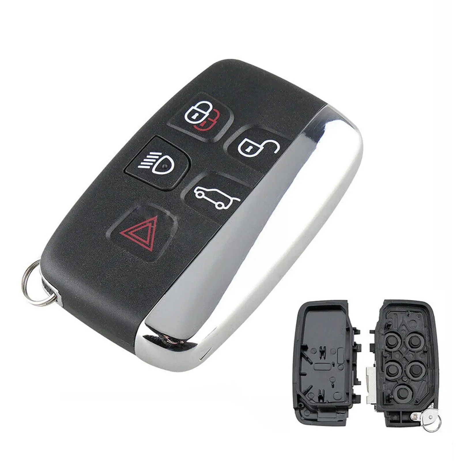 

Чехол для автомобильного ключа с 5 кнопками для Range Rover Evoque Sport для Land Rover Discovery Freelander 2, держатель для ключа дистанционного управления H7C7