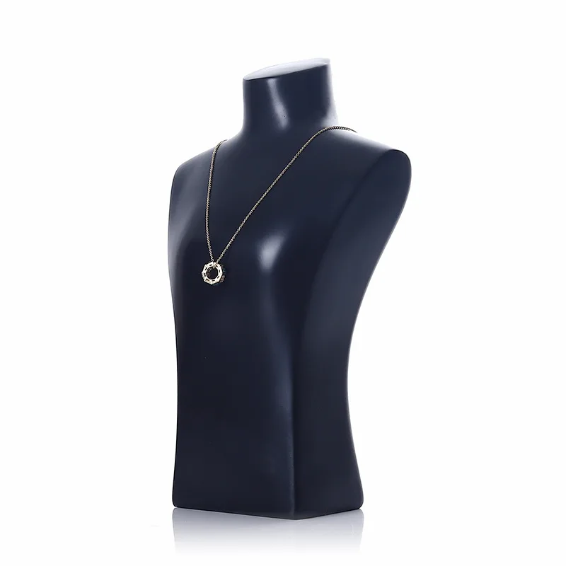 Resin Mannequin Necklace Earrings Holder Head Bust Stand Model Shop Retailer Counter Jewelry Organizer Necklace Display