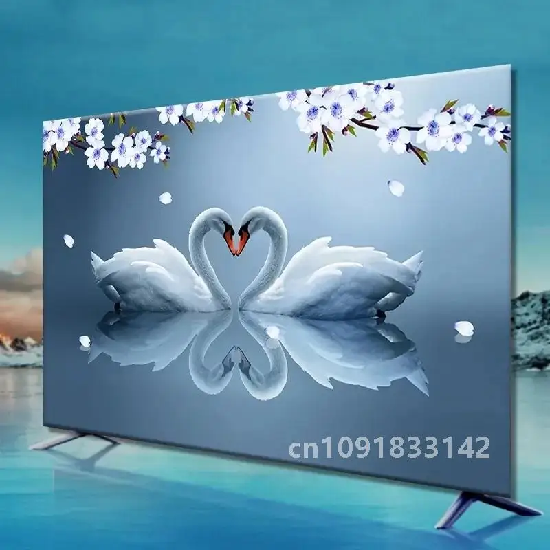 GoodTop Универсальный чехол для телевизора защитный бытовой пылезащитный тканевый