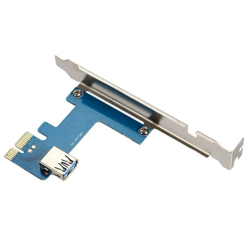 PCI-E Express 1X to 3 Port Switch Multiplier HUB Riser Card + USB Cable | Компьютеры и офис