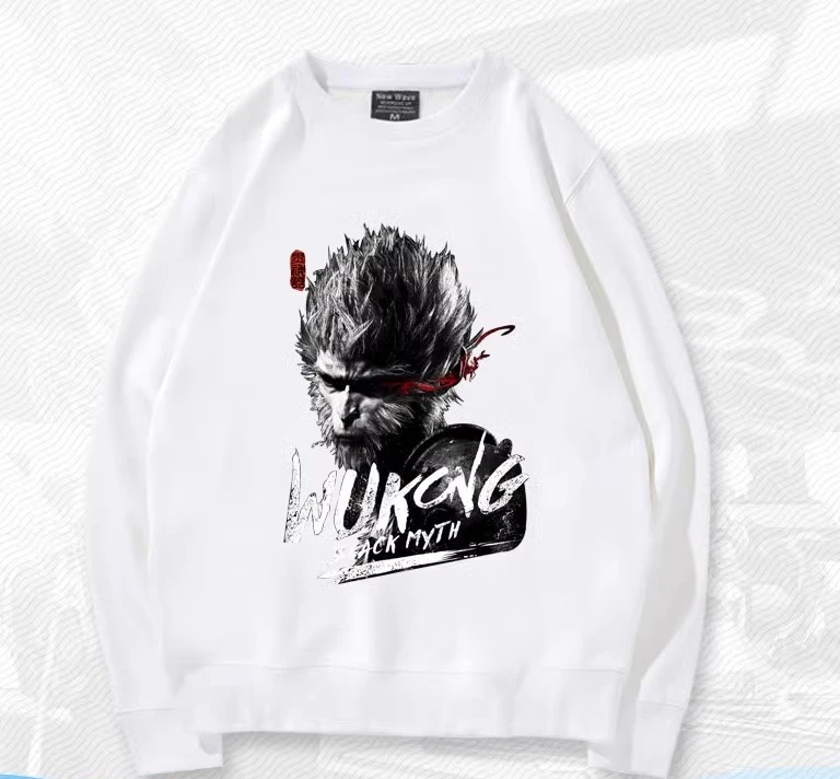 Игровой черный миф Wukong Qitian большой шалфей периферическая одежда свитер