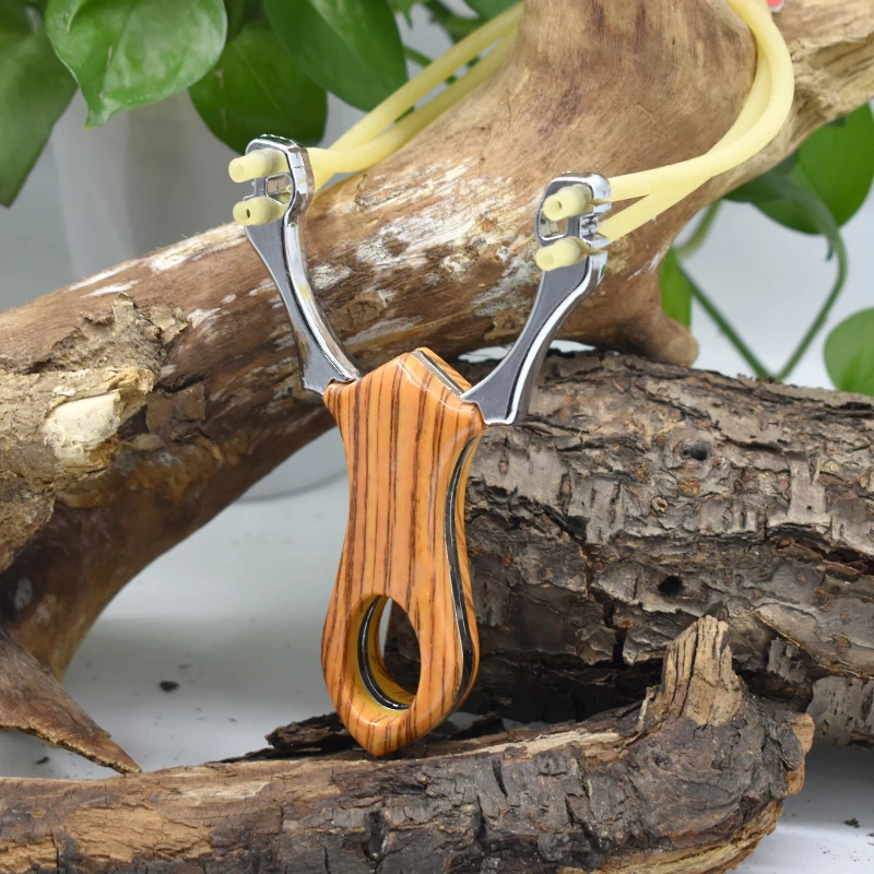 

Hunting Metal Slingshot High-Power Quality Catapult with Round Rubber Band for Outdoor Shooting Entertainment Sports Accessories