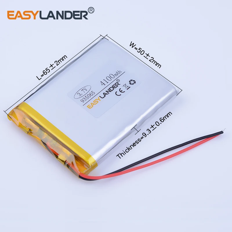 Литий-полимерная аккумуляторная батарея для электронной книги Vedio power Bank