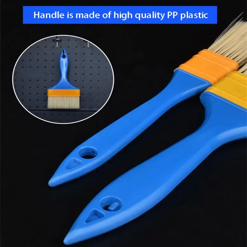

Plastic Brush Paint Brush Hard Bristle Soft Bristle Nylon Brush Cleaning Dust Does Not Shed Hair Oil Painting Barbecue Brush