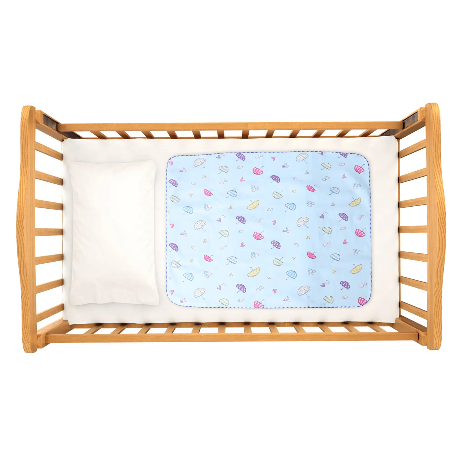 

1PC Female Menstrual Nursing Pad Crystal Baby Changing Pad Pattern Random