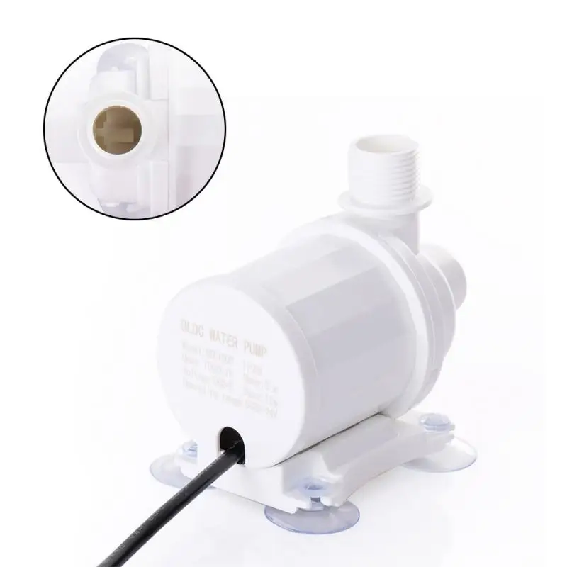 

Portable Mini Brushless Motor Submersible Pump DC 9-24V 1000L / H SKD1000 Electromagnetic Brushless Motor Water Pump Dropshippin