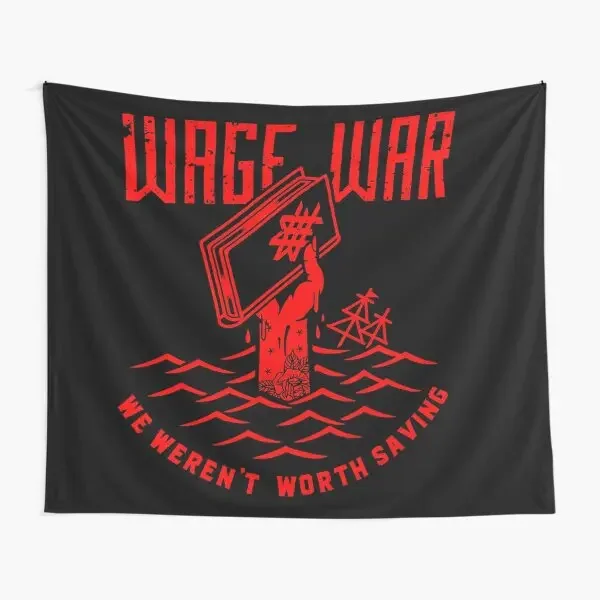 Гобелен Wage War художественный декор одеяло подвесное живое цветное украшение