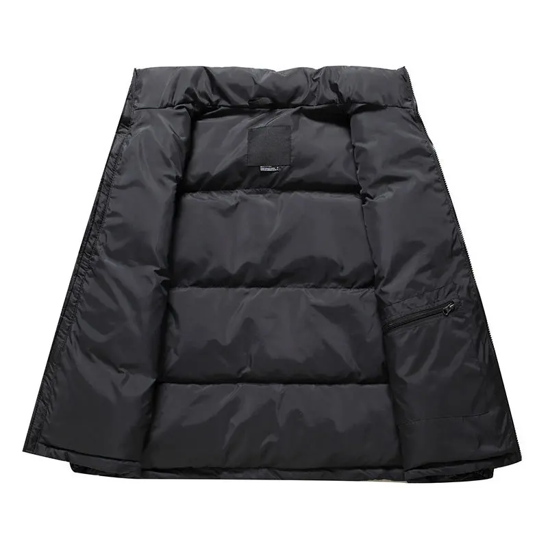 Winter Brand Men Down Parkas Jacket Sport Fashion Thick Warm White Duck Down Hooded Puffer Jacket Men Windbreaker Outdoor Coats