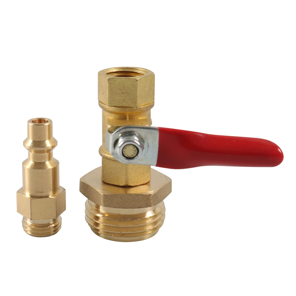 1 шт. 1/4 дюйма штекер быстроразъемный адаптер для выдувания зимнего размера с