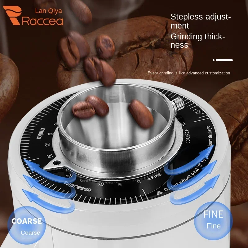 Концентрированная кофемолка Raccae DF83 объем 83 мм электрическая для зерен бытовая 220