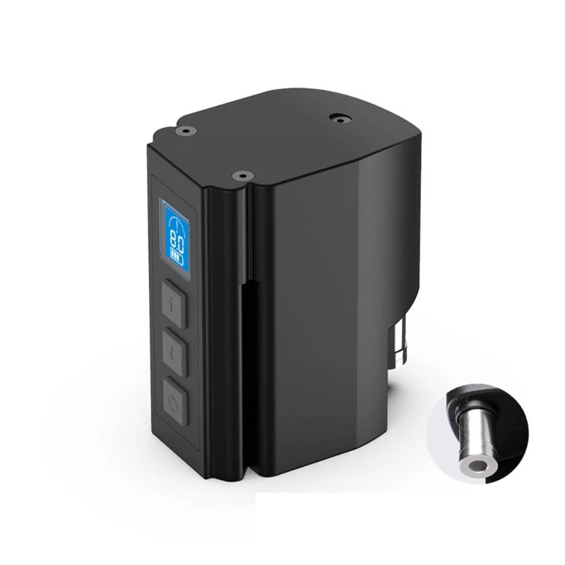 

New LCD Display Wireless Tattoo Power Connector 3.5mm Supply Battery Pack for Tattoo Pen Machines Portable Supplies