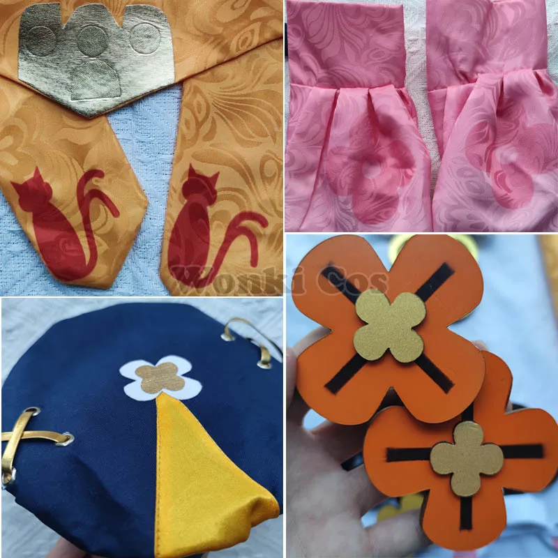 Костюм для косплея из игры Genshin Impact Diona Katzlein парик волосы милая кошка одежда