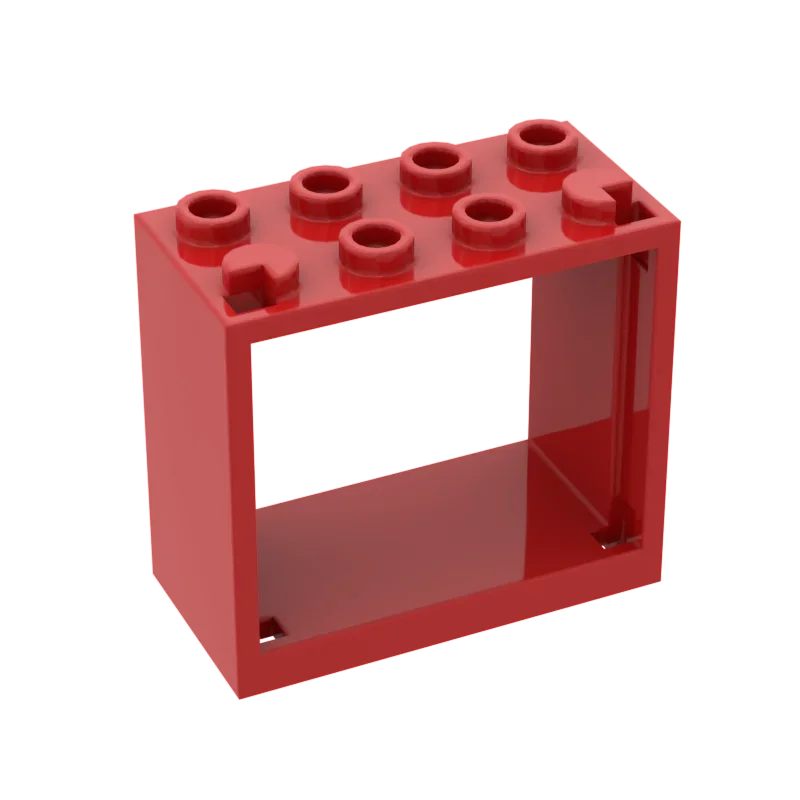 1 шт. высокотехнологичный конструктор WeBrick 60598 с окошком 2x4x3