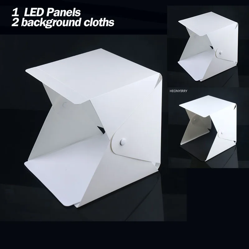 Портативный складной лайтбокс студийный софтбокс со светодиодной подсветкой