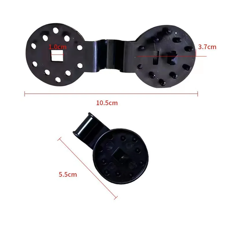 Schattentuch-Clips, Schattenstoff-Klemmen, Zubehör, Ösen für Netz, Netzabdeckung, Sonnenschutzstoff im Garten, Hinterhof, Gewächshaus – Detail 2