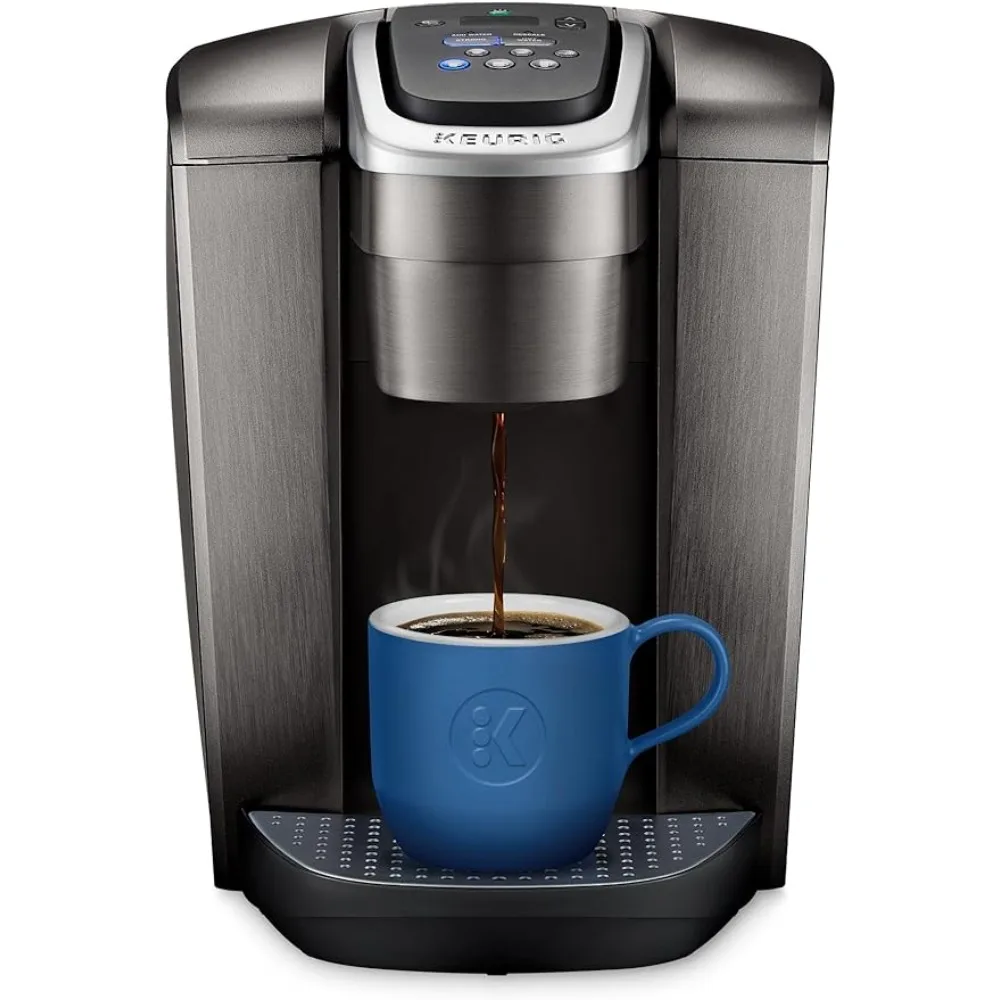 

Keurig K-Elite Single-Serve K-Cup Pod Coffee Maker, Brushed Slate, 12 oz. Brew Size