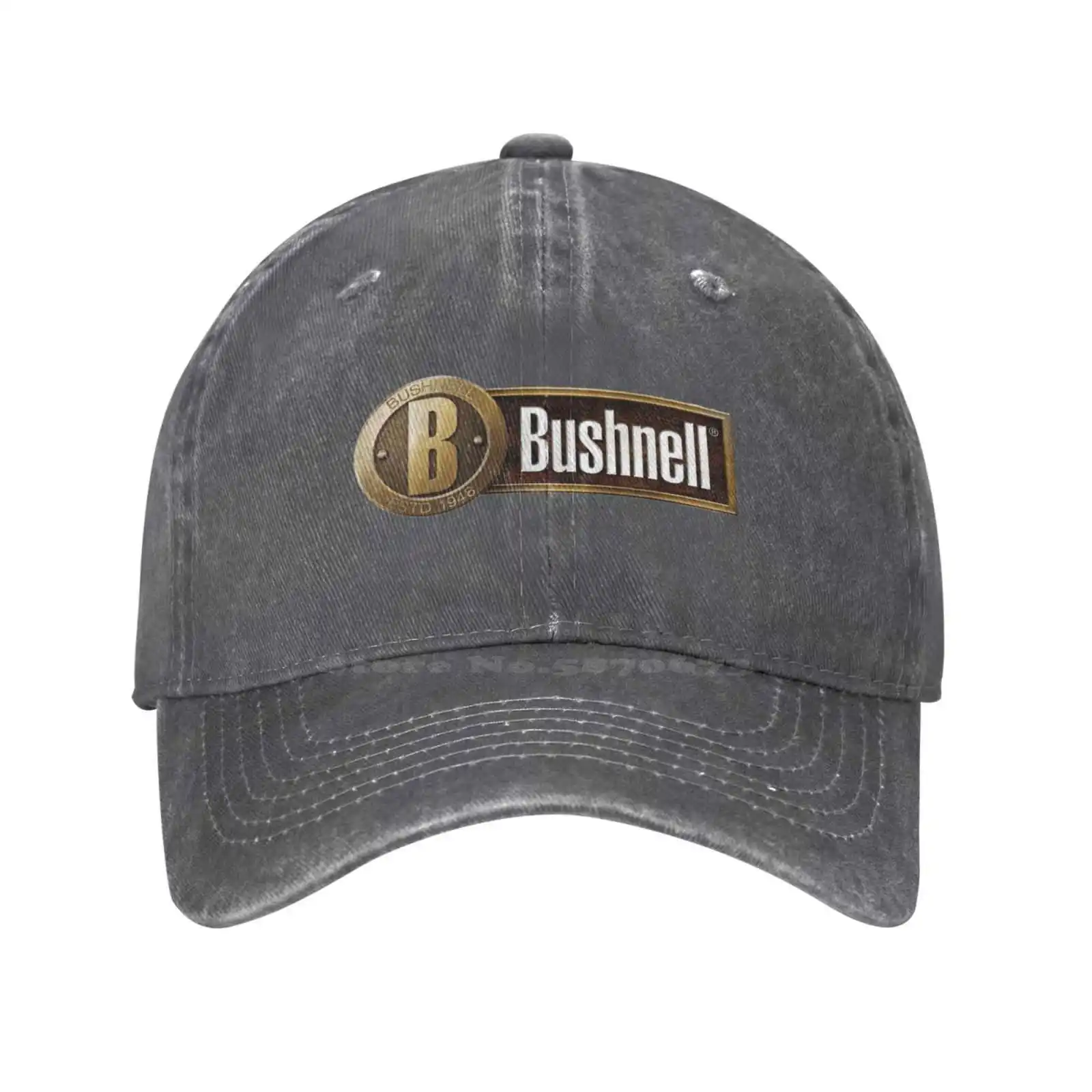

Повседневная джинсовая бейсбольная кепка с принтом логотипа Bush NELL