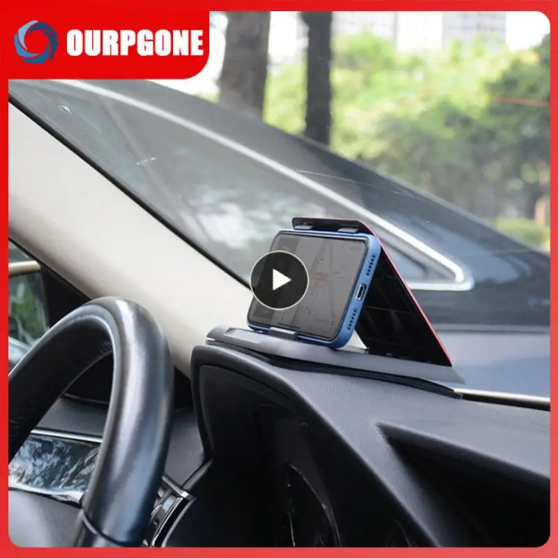 

Fashion Car Universal Center Console Non-slip Mat Dashboard Simple Accessories Portable Cell Phone Practical Bracket Navigation