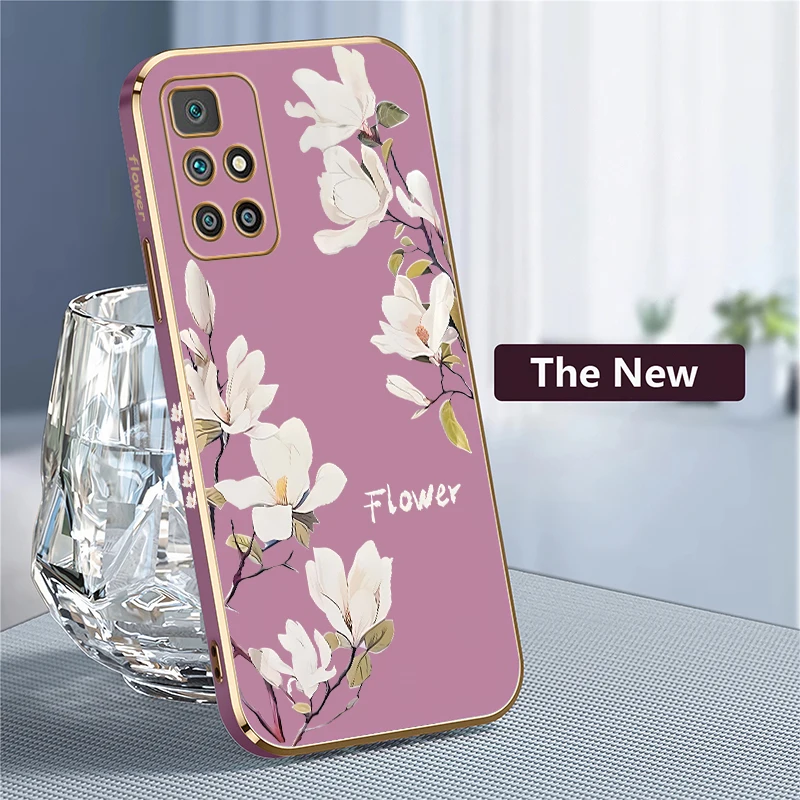 Роскошный чехол с цветами для Xiaomi Redmi S2 A2 Plus A3 A1 противоударный мягкий покрытием A 3